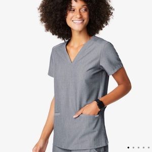 Figs Scrub Set Graphite Grey